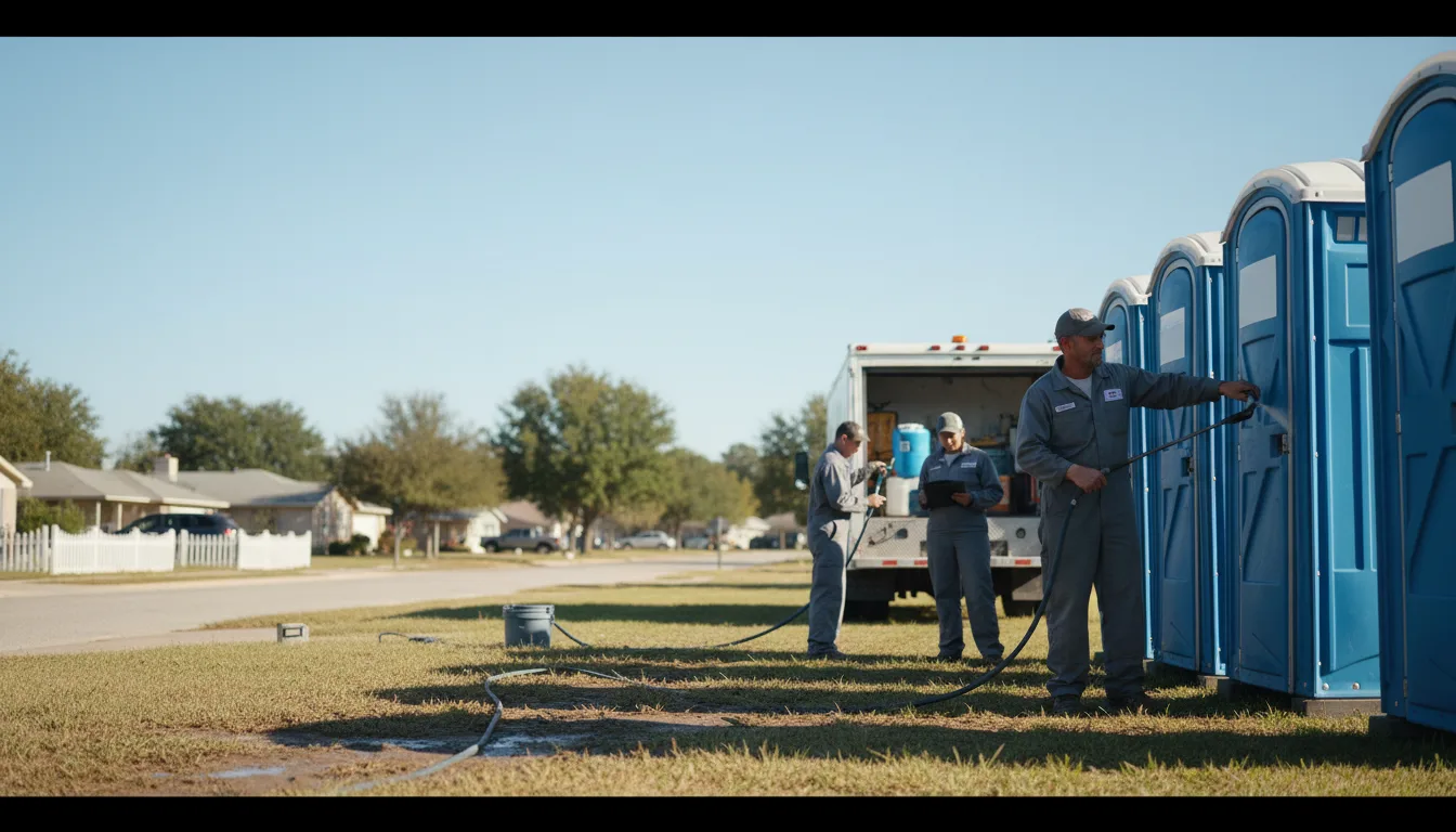 Long-Term Portable Toilet Rental in Delavan, MN near me